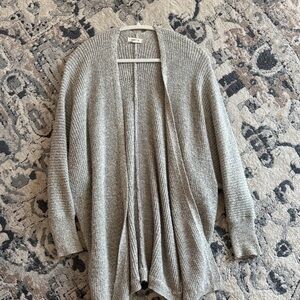 Garage Heather Gray Knit Cardigan